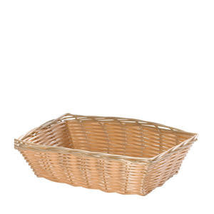 Tablecraft 1172W Handwoven Basket Rectangular Natural 9'' x 6'' (SET OF 12 PER CASE)
