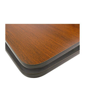 Oak Street Manufacturing 3030MB Table Top Mahogany Black 30'' x 30'' (1 EACH)