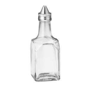 Tablecraft C600-4 Glass Cruet Square 6 oz (SET OF 16 PER CASE)