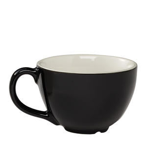 Espresso Supply Inc. 18502-BL Cremaware Cup Black 2 oz (SET OF 24 PER CASE)