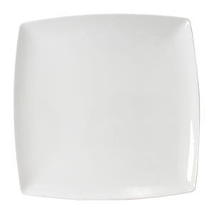 Thunder Group 29010WT Classic White Plate Square 10'' (SET OF 12 PER CASE)