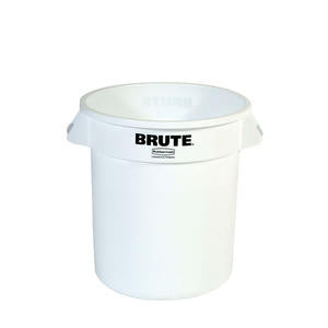 Rubbermaid Commercial FG261000WHT BRUTE Container White 10 gal (1 EACH)