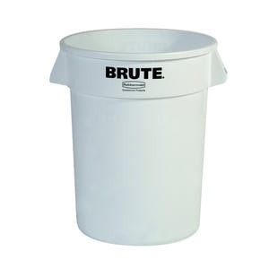 Rubbermaid Commercial FG263200WHT BRUTE Container White 32 gal (1 EACH)