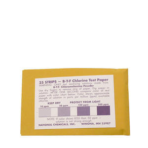 National Chemicals 99301 Chlorine Tester Strip (SET OF 25 PER CASE)