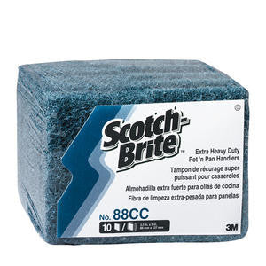 3M 88CC Scotch-Brite Pot and Pan Pad Extra Heavy Duty (SET OF 60 PER CASE)