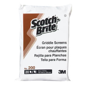 3M  200CC  Scotch-Brite Griddle Screen (SET OF 200 PER CASE)