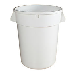 Continental Mfg Company 3200 WH Huskee Receptacle White 32 gal (1 EACH)
