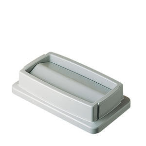 Continental Mfg Company 7325GY Wall Hugger Drop Shot Lid Grey (1 EACH)