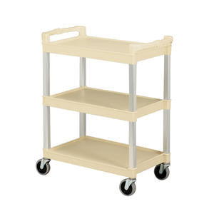 Continental Mfg Company 5810 BE Utility/Bussing Cart Beige (1 EACH)