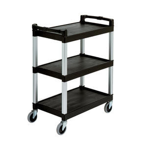 Continental Mfg Company 5810 BK Utility/Bussing Cart Black (1 EACH)