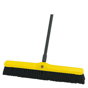 Rubbermaid Commercial FG9B1000BLA Push Broom Medium 24'' (1 EACH)