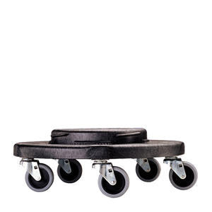 Rubbermaid Commercial FG264000BLA BRUTE Dolly Black (SET OF 2 PER CASE)