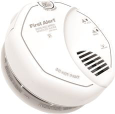 FIRST ALERT SCO500B ONELINK WIRELESS COMBINATION SMOKE AND CARBON MONOXIDE ALARM WITH VOICE WARNING, BATTERY POWERED (1 PER CASE)