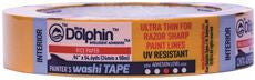 LINZER TP WASHI SP 0200 BLUE DOLPHIN RICE PAPER WASHI TAPE, 2 IN., 1.88 IN. X 54.6 YD. (1 PER CASE)
