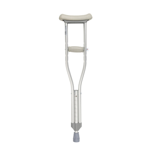 Drive Medical 10416-1 Walking Crutches with Underarm Pad and Handgrip, Pediatric, 1 Pair (1/EA)