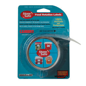 Cambro Manufacturing 23SL StoreSafe Labels Food Rotation 100 Count (1 ROLL)