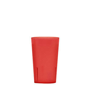 Cambro Manufacturing 950P156 Colorware Tumbler Red 9.8 oz (SET OF 72 PER CASE)