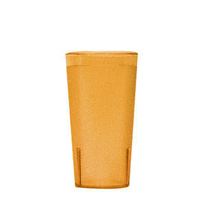 Cambro Manufacturing 1600P153 Colorware Tumbler Amber 16.4 oz (SET OF 72 PER CASE)