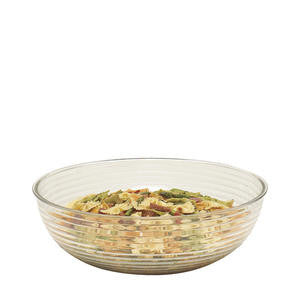 Cambro Manufacturing RSB8CW135 Camwear Bowl Ribbed Round Clear 8'' (1 EACH)