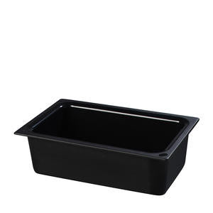 Carlisle Foodservice CM1100-03 Coldmaster Pan Full Size Black 6'' (1 EACH)