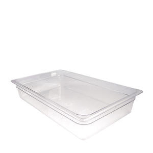 Cambro Manufacturing 14CW135 Camwear Food Pan Full Size Clear 4'' (1 EACH)