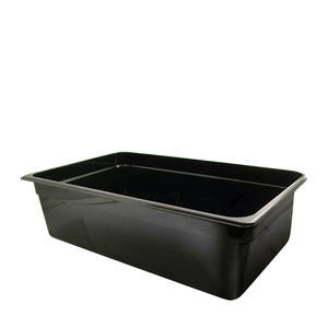 Cambro Manufacturing 16CW110 Camwear Food Pan Full Size Black 6'' (1 EACH)