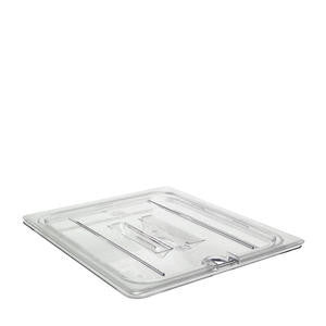 Cambro Manufacturing 20CWCHN135 Camwear Food Pan Cover Half Size Notched with Handle Clear (1 EACH)