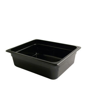 Cambro Manufacturing 24CW110 Camwear Food Pan Half Size Black 4'' (1 EACH)