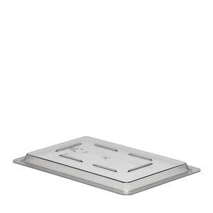 Cambro Manufacturing 1218CCW135 Camwear Lid Food Box Flat Clear 12'' x 18'' (1 EACH)