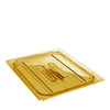 Cambro Manufacturing  20HPCH150  H-Pan Cover Half Size with Handle Amber (1 EACH)