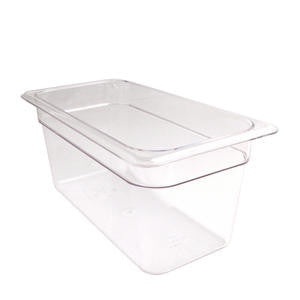 Cambro Manufacturing 36CW135 Camwear Food Pan Third Size Clear 6'' (1 EACH)