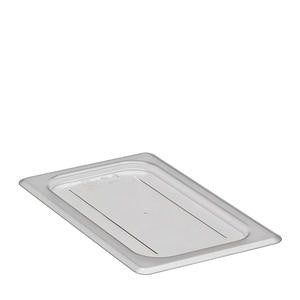 Cambro Manufacturing  40CWC135  Camwear Food Pan Cover Fourth Size Solid Clear (1 EACH)