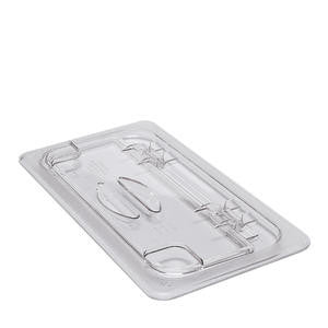 Cambro Manufacturing 60CWL135 Camwear FlipLid Cover Sixth Size Solid Clear (1 EACH)