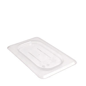 Cambro Manufacturing  90CWC135  Camwear Food Pan Cover Ninth Size Solid Clear (1 EACH)