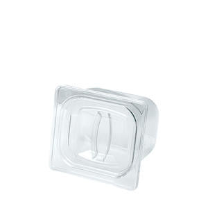 Rubbermaid Commercial FG106P00CLR Pan Sixth Size Clear 6'' (1 EACH)