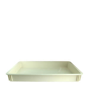 Cambro Manufacturing DB18263CW148 Camwear Pizza Dough Box White 18'' x 26'' x 3'' (1 EACH)