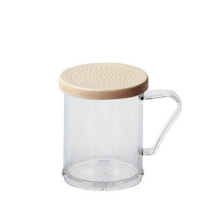 Cambro Manufacturing 96SKRD135 Camwear Shaker Salt and Pepper with Beige Lid (1 EACH)