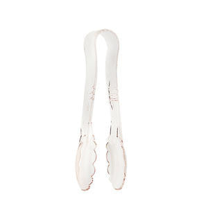 Cambro Manufacturing 9TGS135 Camwear Tongs Scalloped Clear 9'' (1 EACH)