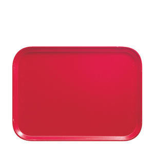 Cambro Manufacturing 1216FF163 Fast Food Tray Red 12'' x 16'' (SET OF 24 PER CASE)