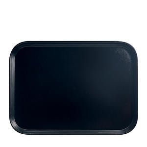 Cambro Manufacturing 1418FF110 Fast Food Tray Black 14'' x 18'' (SET OF 12 PER CASE)