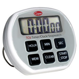 Cooper Instrument Corp TC6-0-8 Electronic Timer 6-Button (1 EACH)