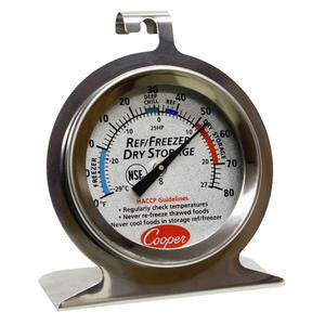 Cooper Instrument Corp 25HP-01-1 Refrigerator/Freezer Thermometer (1 EACH)