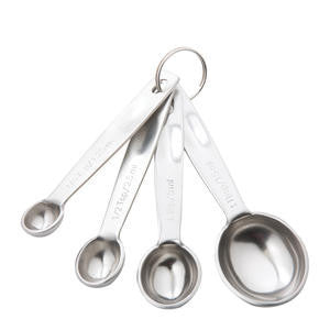 Tablecraft H622 Measuring Spoon Set 4 pc (SET OF 12 PER CASE)