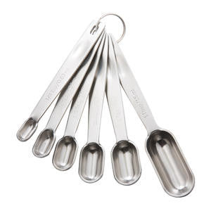 Tablecraft H623 Spice Measuring Spoon Set 6 pc (SET OF 12 PER CASE)