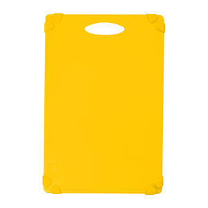 Tablecraft CBG1824AYL Grippy Cutting Board Yellow 18'' x 24'' (1 EACH)