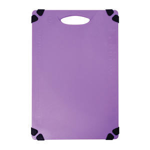 Tablecraft CBG1218APR Grippy Cutting Board Purple 12'' x 18'' (1 EACH)