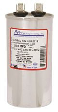 Amrad Engineering USA2218 ROUND USA-MADE MOTOR RUN CAPACITOR, 55 MFD, 370/440 VAC (1 PER CASE)