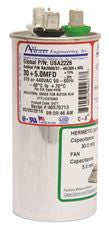 Amrad Engineering USA2226 ROUND USA-MADE MOTOR RUN CAPACITOR, 30/5 MFD, 370/440 VAC (1 PER CASE)
