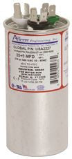 Amrad Engineering USA2227 ROUND USA-MADE MOTOR RUN CAPACITOR, 35/5 MFD, 370/440 VAC (1 PER CASE)