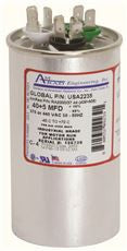 Amrad Engineering USA2235 ROUND USA-MADE MOTOR RUN CAPACITOR, 40/5 MFD, 370/440 VAC (1 PER CASE)